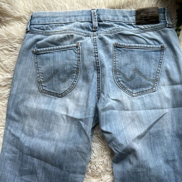 Mango Collection Light Wash Denim Bootcut Jeans Size 6 - Picture 5 of 7